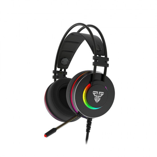 HG23 Game Headphone 7.1 Surround Sound RGB USB Wired Bass Gaming Headset with Mic for Computer PC for PS4 Gamer