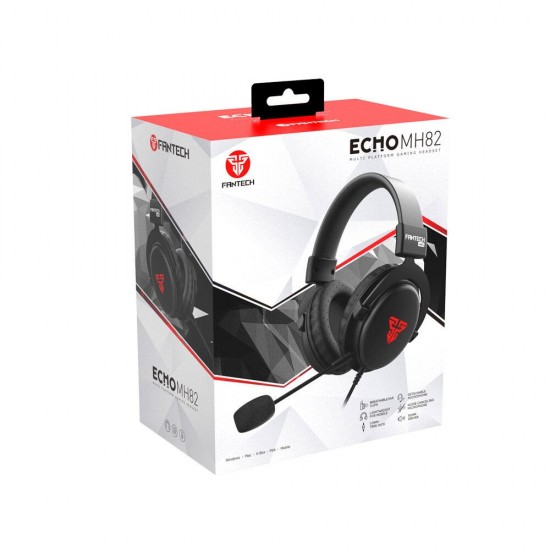 MH82 Gaming Headphones 3.5mm Wired PC Stereo Earphones Headsets with Microphone for Professional Gamer FPS Game