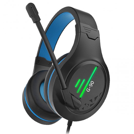 G90 Gaming Headset USB 3.5mm Wired Bass Gaming Headphone Stereo Video Audio Headphones Earphone with Mic LED Lights for PS4 Computer PC Gamer G90 Gaming Headset USB 3.5mm Wired Bass Gaming Headphone Stereo Video Audio Headphones Earphone with Mic LED Lights for PS4 Computer PC Gamer