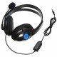 Gaming Headset 3.5mm + USB Wired Omnidirectional Headphone Deep Bass Earphone With Mic for PS4