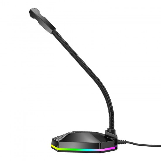 Gaming Microphone 360 degree RGB for Computer Desktop Professional Dual Mic LED Gaming Microphone 360 degree RGB for Computer Desktop Professional Dual Mic LED