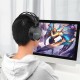 W100 Gaming Headset 3.5mm Jax & USB Wired Headphone with Omnidirectional Microphone for iPad for PS4 PC Laptop Tablet Phones
