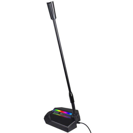 TSP202 Wired Microphone RGB Lighting Bendable USB Microphone Voice Chat Video Conference Microphone For Desktop Laptop TSP202 Wired Microphone RGB Lighting Bendable USB Microphone Voice Chat Video Conference Microphone For Desktop Laptop