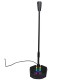 TSP202 Wired Microphone RGB Lighting Bendable USB Microphone Voice Chat Video Conference Microphone For Desktop Laptop