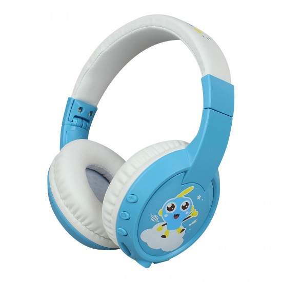 VT02 Wireless Headphone Children Bluetooth 5.0 Blue/Pink TF Card Supported Bulit-in Microphone Headphone Children English Listening Earphone