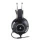 G2 Computer Headset Dedicated for Games 7.1 Virtual Surround Sound Colorful Breathing Light Wired USB Adjustable Microphone Lightweight Black