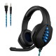 J1 Game Headset 3.5mm+USB Wired Bass 360° Stereo RGB Gaming Headphone with Foldable Mic for Computer PC Gamer J1 Game Headset 3.5mm+USB Wired Bass 360° Stereo RGB Gaming Headphone with Foldable Mic for Computer PC Gamer