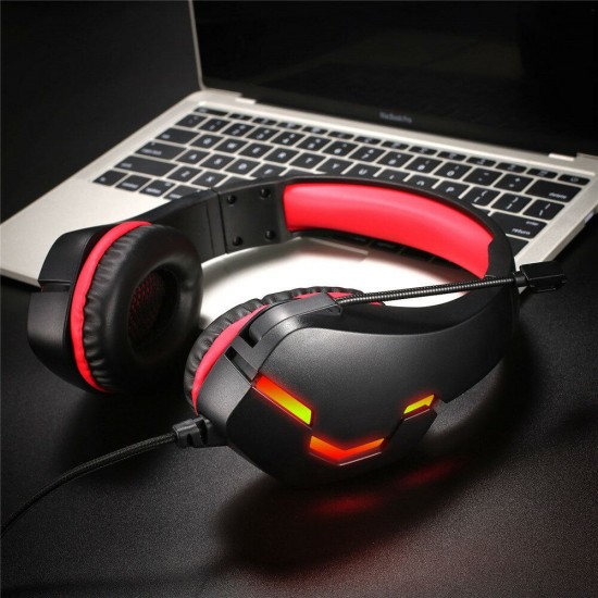 J10 Gaming Headset 3.5mm+USB 40mm Drive Wired Stereo RGB Game Headphone with Mic LED Light for Computer PC Gamer J10 Gaming Headset 3.5mm+USB 40mm Drive Wired Stereo RGB Game Headphone with Mic LED Light for Computer PC Gamer