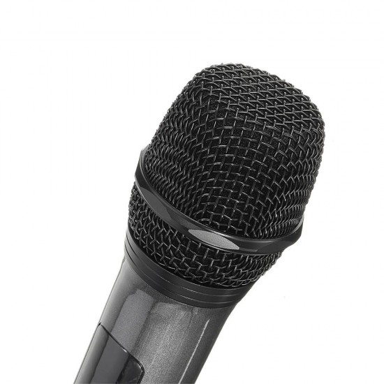 K380D Microphone Professional Handheld Wireless UHF Microphone System with Portable Receiver 1/4'' Output Karaoke Receiver System K380D Microphone Professional Handheld Wireless UHF Microphone System with Portable Receiver 1/4'' Output Karaoke Receiver System