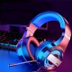 MC Q9 Wired Game Headphone USB 7.1 Channel 4D Surounding Sound 50mm Driver RGB Gaming Headset with Mic for Computer PC Gamer