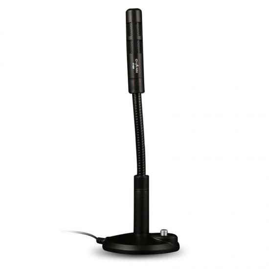 Omni-Directional Condenser Microphone 3.5mm Jack Recording Mic for Video Chat Gaming Meeting