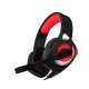 H-9 Gaming Headset 50mm Drive Unit 120° Rotating Microphone Noise Reduction Protein Leather Sponge Pad 3.5mm Single Plug + USB Interface