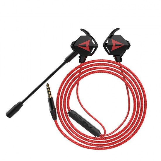 G901 In Ear Gaming Earphones Type-C 3.5mm Wired Bass E-Sports Earphone with Microphone for Mobile Phone iPads Headset