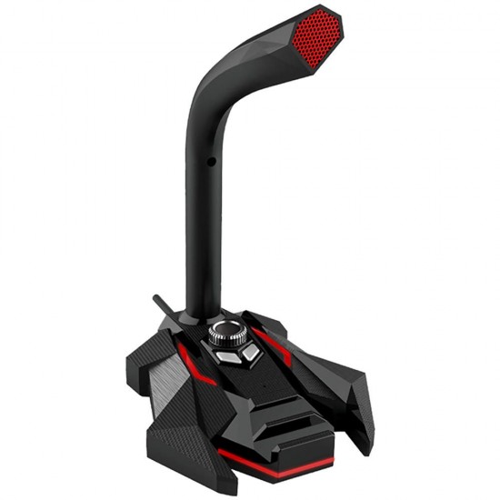 USB Wired 360° Pickup Dual Mic Gaming Microphone with 3.5mm Audio Jack for Speaker Headphone USB Wired 360° Pickup Dual Mic Gaming Microphone with 3.5mm Audio Jack for Speaker Headphone