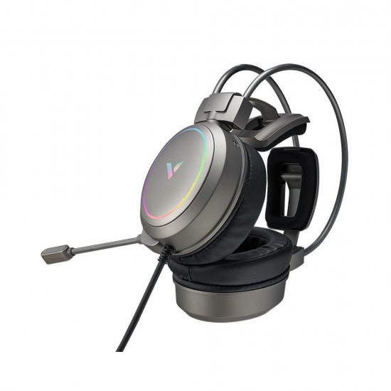 Vh610 Gaming Headset 7.1 Virtual Surround Sound Integrated Line Control Graphene RGB LED Light Headphone for Compurter Game Vh610 Gaming Headset 7.1 Virtual Surround Sound Integrated Line Control Graphene RGB LED Light Headphone for Compurter Game
