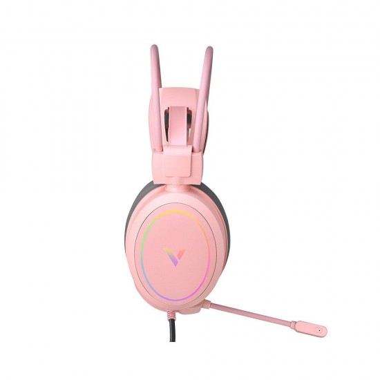 Vh610 Gaming Headset 7.1 Virtual Surround Sound Integrated Line Control Graphene RGB LED Light Headphone for Compurter Game Vh610 Gaming Headset 7.1 Virtual Surround Sound Integrated Line Control Graphene RGB LED Light Headphone for Compurter Game