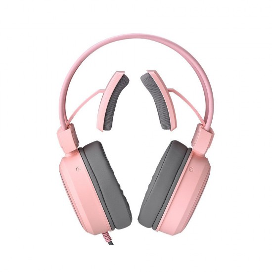 Vh610 Gaming Headset 7.1 Virtual Surround Sound Integrated Line Control Graphene RGB LED Light Headphone for Compurter Game Vh610 Gaming Headset 7.1 Virtual Surround Sound Integrated Line Control Graphene RGB LED Light Headphone for Compurter Game