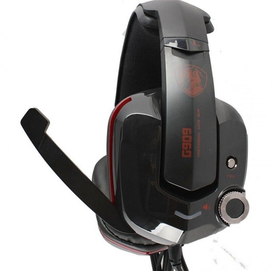 G909 Vibration Virtual 7.1 Surround USB Gaming Headphone Headset With Microphone for PS4 XBOX G909 Vibration Virtual 7.1 Surround USB Gaming Headphone Headset With Microphone for PS4 XBOX