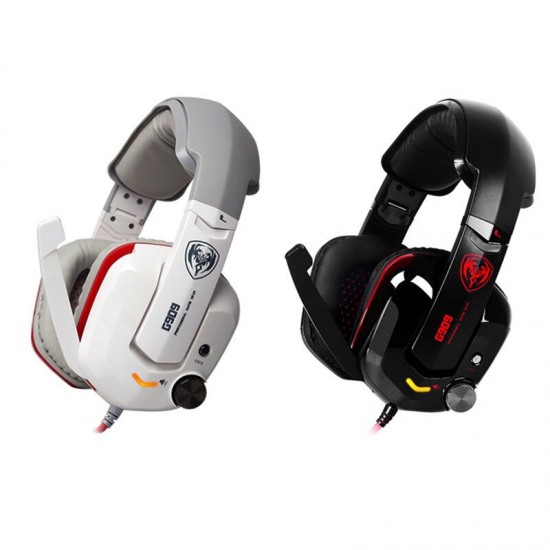 G909 Vibration Virtual 7.1 Surround USB Gaming Headphone Headset With Microphone for PS4 XBOX