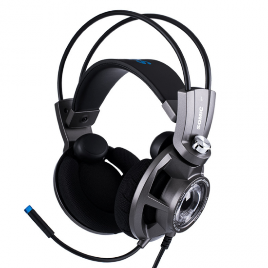 G954 Virtual 7.1 Surround USB Gaming Luminous Headphone Headset With Microphone for Computer Profession Gamer G954 Virtual 7.1 Surround USB Gaming Luminous Headphone Headset With Microphone for Computer Profession Gamer