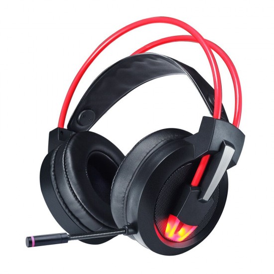 V9 Gaming Headphone USB 7.1 Stereo Sound Bass Game Headset with Mic LED Light for Computer PC Gamer