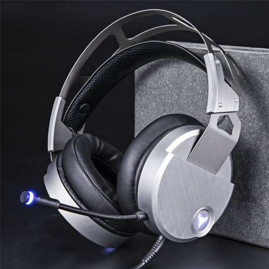 VK0 Game Headset 7.1 Channel USB Wired Bass Gaming Headphone Stereo Sound Headset with Mic for Computer PC Gamer