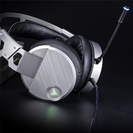 VK0 Game Headset 7.1 Channel USB Wired Bass Gaming Headphone Stereo Sound Headset with Mic for Computer PC Gamer