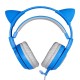 G952S Blue Cute Gaming Headset 3.5mm Plug Wired Stereo Sound Headphone with Microphone for Computer PC Gamer Girls Kids Gifts G952S Blue Cute Gaming Headset 3.5mm Plug Wired Stereo Sound Headphone with Microphone for Computer PC Gamer Girls Kids Gifts