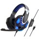 Game Headphone 3.5mm Wired Bass Gaming Headset Stereo Surround Sound Headphones with Mic for Computer PC Gamer