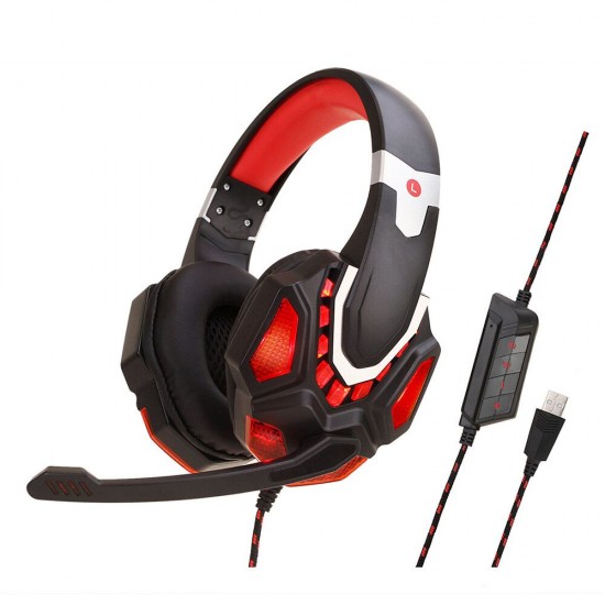 Game Headphone 3.5mm Wired Bass Gaming Headset Stereo Surround Sound Headphones with Mic for Computer PC Gamer Game Headphone 3.5mm Wired Bass Gaming Headset Stereo Surround Sound Headphones with Mic for Computer PC Gamer