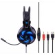 SY855MV Game Headphone 3.5mm USB Wired Bass Gaming Headset Stereo Surround Sound Headphones with Mic for Computer PC Gamer