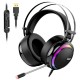 Glary Gaming Headset with 7.1 Virtual Surround Sound USB Interface Gaming Headphones for Xbox Switch Computer Laptop