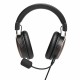 Premium Multi-Platform Gaming Headset Wired Headphones 50mm Driver with Detachable Microphone for PC Mobile Phone for PS4 Switch