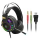 K3 Game Headphone 7.1 Channel 3.5mm USB Wired Bass RGB Gaming Headset Stereo Sound Headset with Mic for PS4 Computer PC Gamer K3 Game Headphone 7.1 Channel 3.5mm USB Wired Bass RGB Gaming Headset Stereo Sound Headset with Mic for PS4 Computer PC Gamer