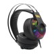 K3 Game Headphone 7.1 Channel 3.5mm USB Wired Bass RGB Gaming Headset Stereo Sound Headset with Mic for PS4 Computer PC Gamer