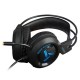 V2000 Game Headset 7.1 Stereo Surround Sound LED Colorful Gaming Headphone with Mic for Xbox 1 PS4 Computer PUBG Gamer