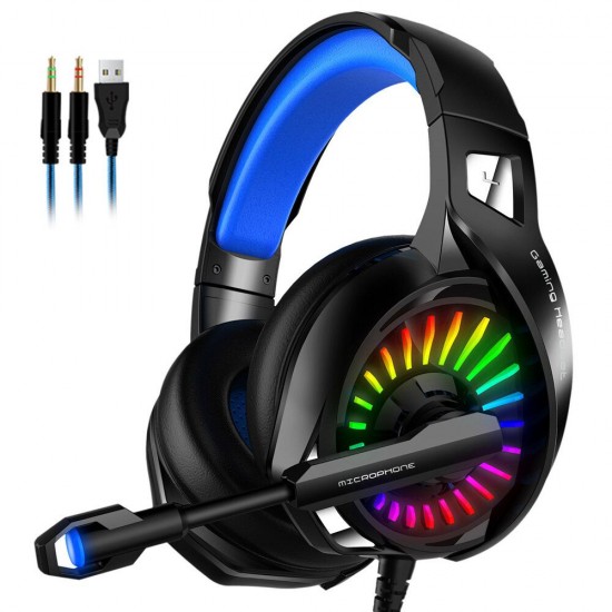 A20 Wired Gaming Headphone RGB 3.5mm/USB Interface Bass 7.1 Channel Headphone Gaming Music Headset