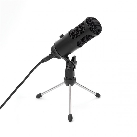 YR K1 USB Condenser Microphone Cardioid-directional Computer Karaoke for Recording Singing Game Live Broadcast