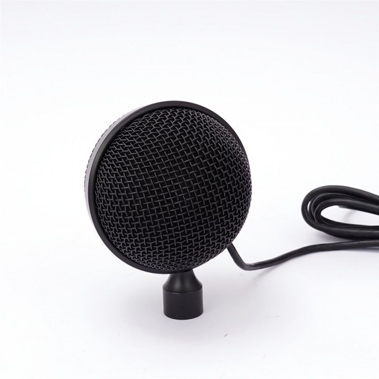 YR K2 USB Condenser Microphone Spherical Cardioid-directional Computer Karaoke Microphone for Recording Singing Game Live Broadcast