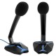 G33 USB Wired LED Light Omnidirectional Condenser Gaming Microphone with 3.5mm Audio Output G33 USB Wired LED Light Omnidirectional Condenser Gaming Microphone with 3.5mm Audio Output