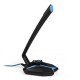 G33 USB Wired LED Light Omnidirectional Condenser Gaming Microphone with 3.5mm Audio Output G33 USB Wired LED Light Omnidirectional Condenser Gaming Microphone with 3.5mm Audio Output
