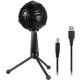 GM-888 USB Wired Cardioid Condenser Microphone with Tripod GM-888 USB Wired Cardioid Condenser Microphone with Tripod