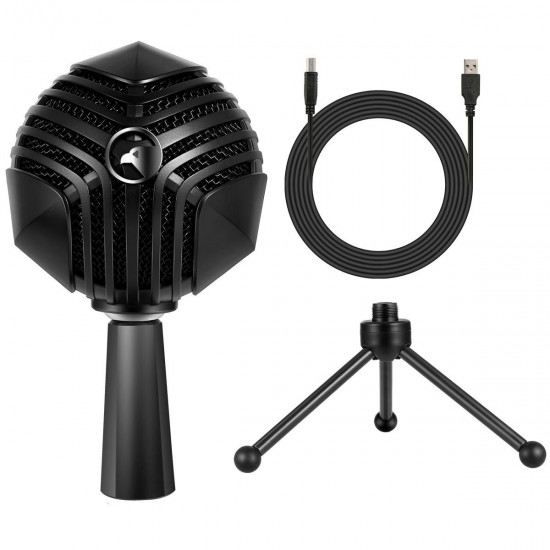 GM-888 USB Wired Cardioid Condenser Microphone with Tripod GM-888 USB Wired Cardioid Condenser Microphone with Tripod