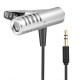 R933 Lavalier Omnidirectional Condenser Microphone Clip-on Lapel Condenser Microphone For PC Phone iPad Camera Windows