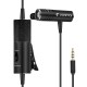 R933S Clip-on Type Lavalier Omnidirectional Condenser Microphone 3.5mm Mini Microphone for Camera Phone R933S Clip-on Type Lavalier Omnidirectional Condenser Microphone 3.5mm Mini Microphone for Camera Phone
