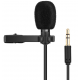 R955 Lavalier Omnidirectional Double Condenser Microphone Clip-on Lapel Condenser Microphone For Gopro Camera Phones