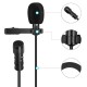 R955 Lavalier Omnidirectional Double Condenser Microphone Clip-on Lapel Condenser Microphone For Gopro Camera Phones R955 Lavalier Omnidirectional Double Condenser Microphone Clip-on Lapel Condenser Microphone For Gopro Camera Phones