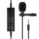 R955S Clip-on Type Lavalier Omnidirectional Condenser Microphone 3.5mm Mini Microphone for Camera Phone R955S Clip-on Type Lavalier Omnidirectional Condenser Microphone 3.5mm Mini Microphone for Camera Phone