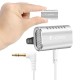 R977 Lavalier Omnidirectional Condenser Microphone Clip-on Lapel Condenser Microphone For PC Phone iPad Camera Windows