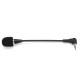 1 PCS Mini 3.5mm External Microphone 10CM Live Online Class Laptop PC Microphone for Chat Singing